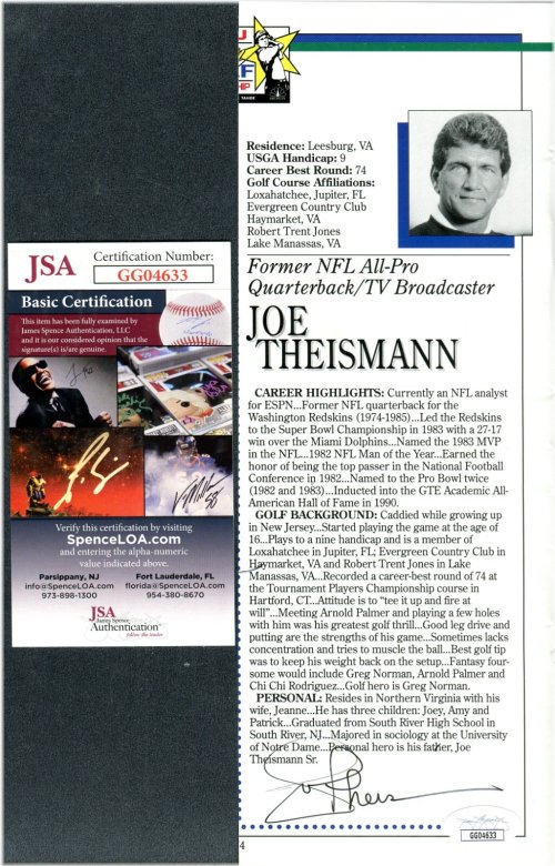 Golf Legends Signature Collection