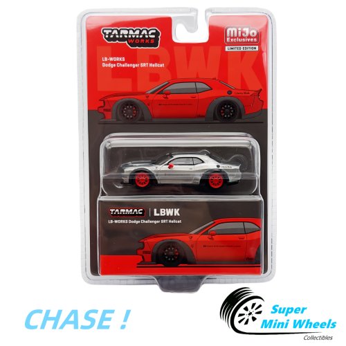 Tarmac Works LB-WORKS Dodge Challenger SRT Hellcat Red
