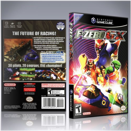 F-Zero GX Replacement Case and Artwork Set