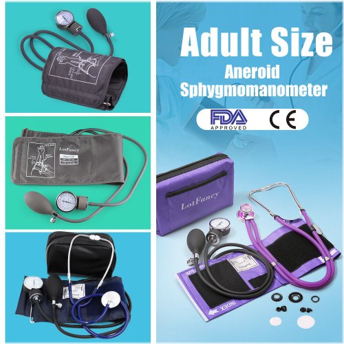 Sphygmomanometer Stethoscope Blood Pressure Monitor