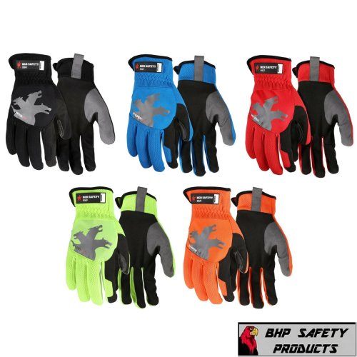 ShieldPro Slip-On Work Gloves - Industrial Strength Protection for Any Task