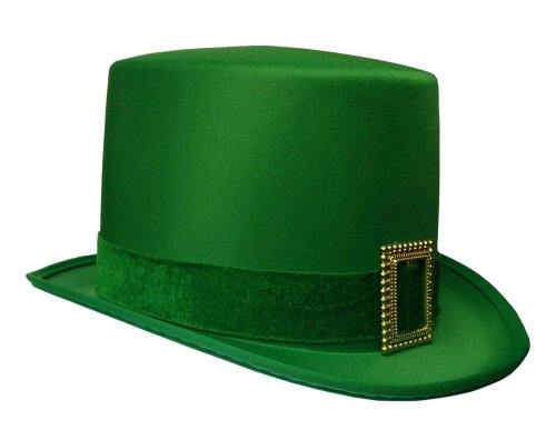 Emerald Buckle Top Hat