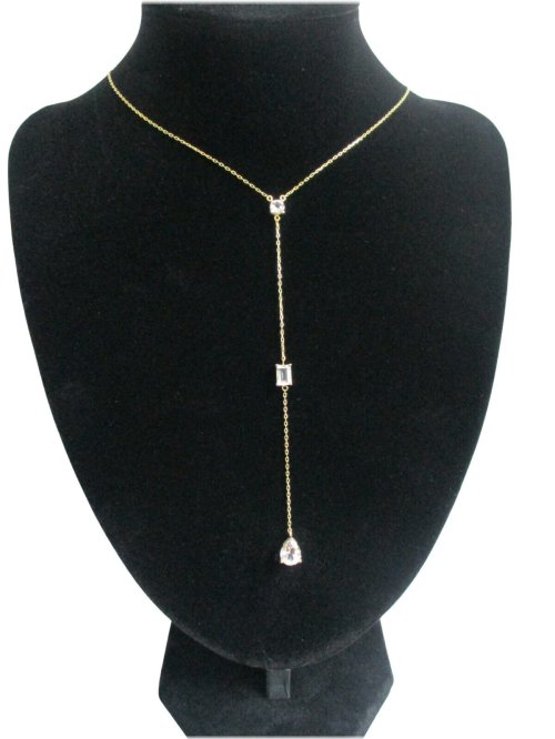 Hermitage Crystal Drop Necklace