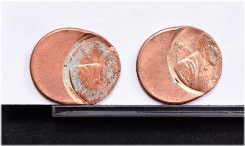 Off-Center Lincoln Memorial Cents Duo