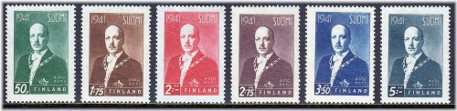Finnish Presidential Stamps Collection
