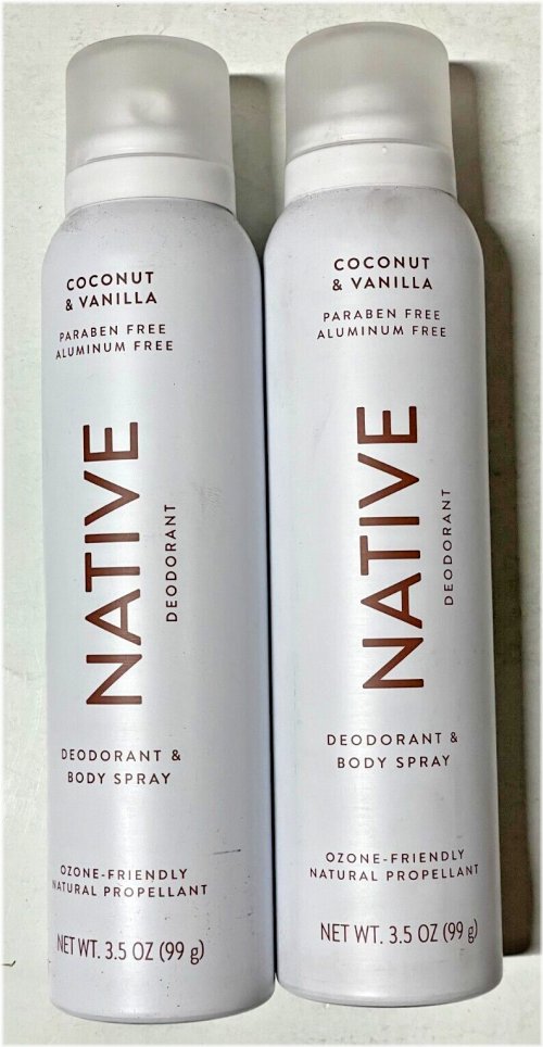 Coconut & Vanilla Natural Deodorant Duo