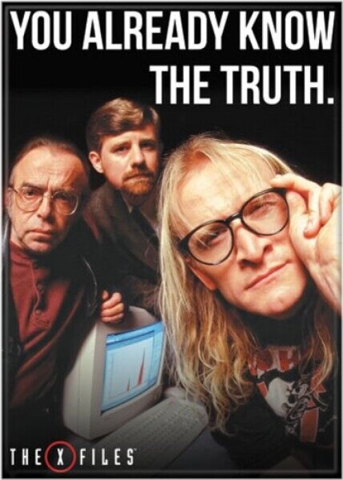 The X-Files Lone Gunmen Photo Magnet Set