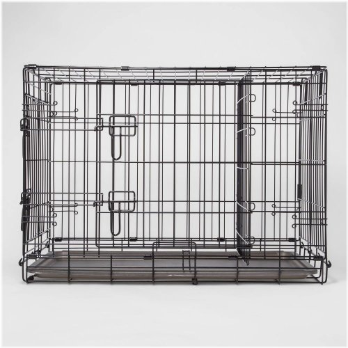 Black Wire Collapsible Crate by Boots & Barkley
