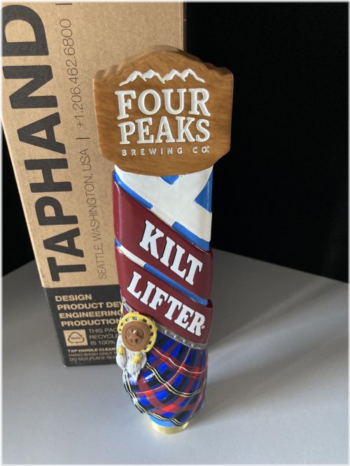 Kilt Lifter Scottish Ale Tap Handle