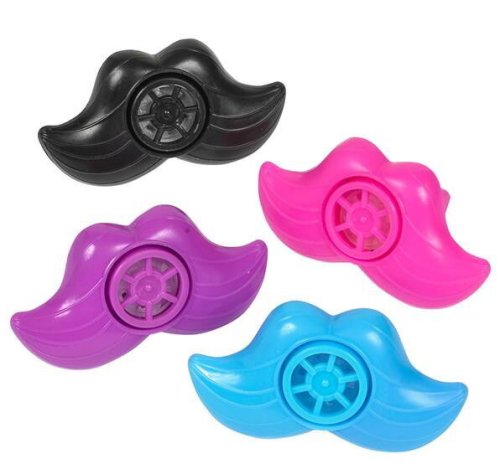 Moustache Whistle Assortment Pack