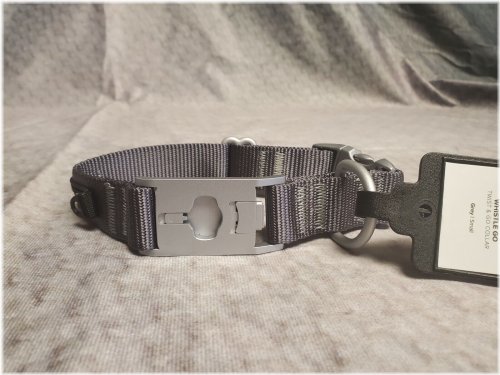 TrackerPup Twist & Go Collar - Grey (Small)