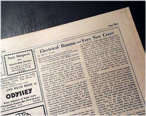 Manhattan Nightclub 1967 Newspaper