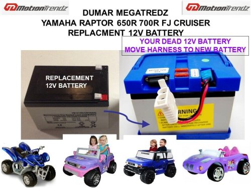 PowerPulse Ultra" - The Ultimate Battery Upgrade for Your Ride-On Toy