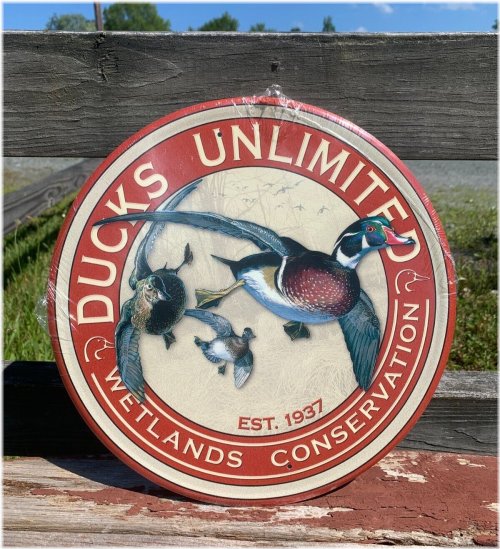Retro Waterfowl Tin Sign