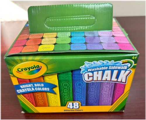 Colorful Chalk Delight