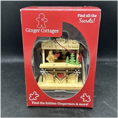 Gingerbread Market Cottage Ornament