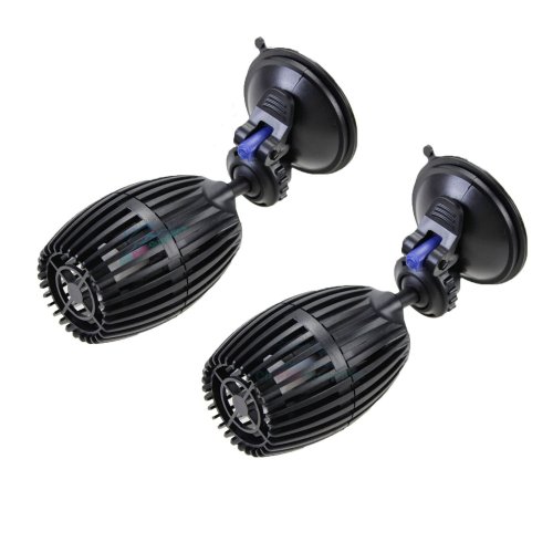 AquaFlow 480GPH Dual Wave Circulation Pumps for Saltwater Aquariums