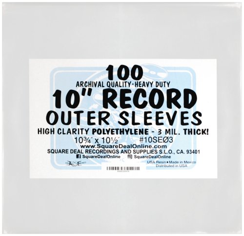 CrystalClear EP Vinyl Sleeves - Protect Your Treasured Collection