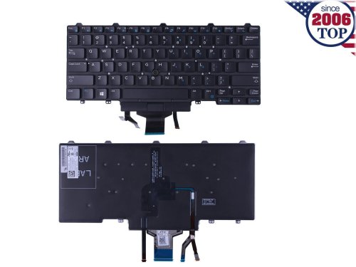 Backlit Keyboard for Dell Latitude Laptops