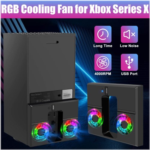 Xbox Series X Vertical Fan Cooling Attachment