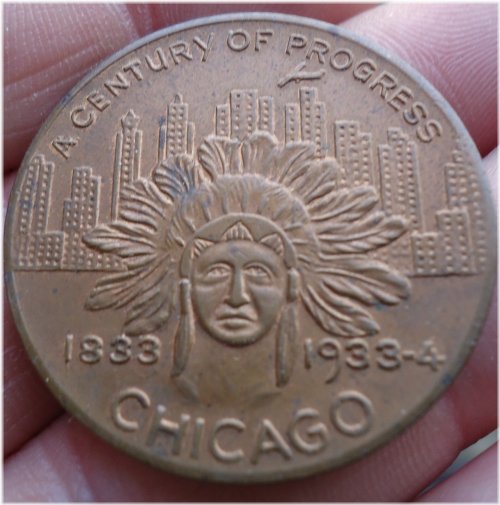 Chicago World's Fair Commemorative Coin