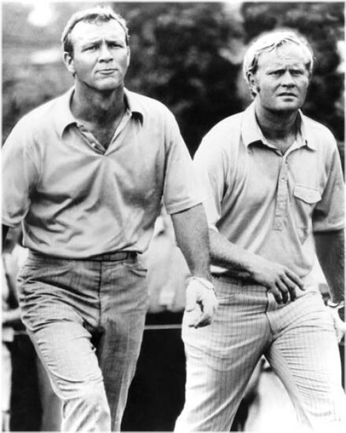 Vintage Golf Legends Print