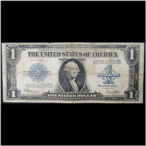 Fine Condition One Dollar Silver Note (1923, Large Size)