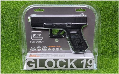 Glock 19 CO2 BB Air Pistol - .177 Cal, Semi-Auto, 410FPS (Model 225520