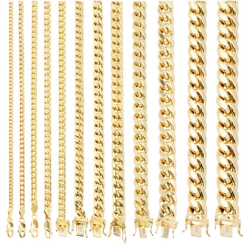 Golden Miami Chain Collection