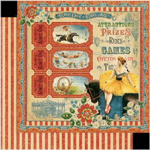 Vintage Carnival Delight Paper Pack