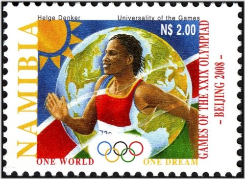 Golden Globe Runner Stamp