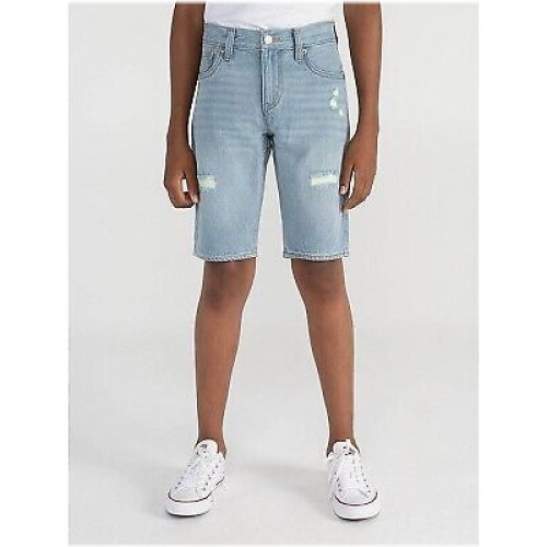 Light Blue Levi's® 511 Jean Shorts for Boys