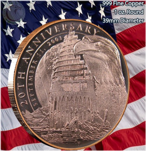 Remembrance Copper Round