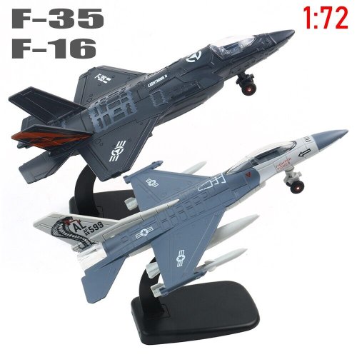 Modern Military Fighter Jet Diecast Models Set