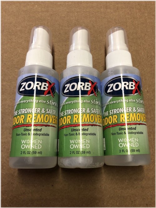 Triple Pack ZORBX Unscented Odor Remover