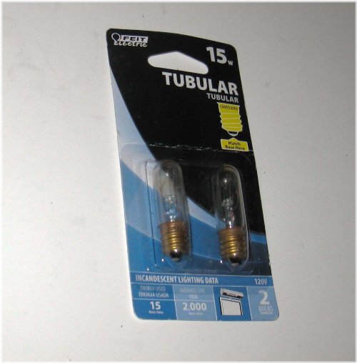 Sealed Tubular Glow 2-Pack Bulbs