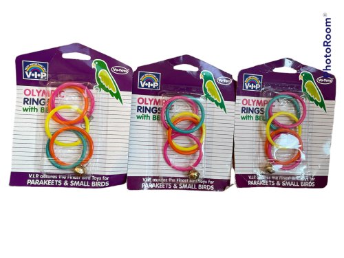 Olympia Ring Bell Toy Set for Birds