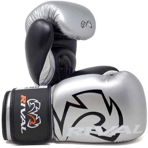 Silver Strike Hook and Loop Boxing Gloves