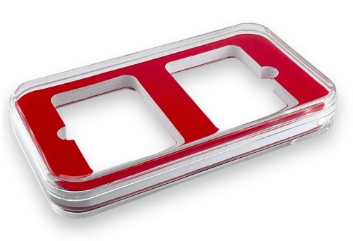 NGC Slab Coin Storage Case with Red Insert