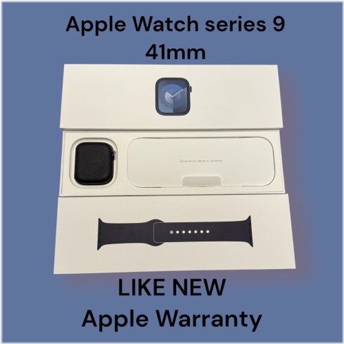 Midnight Series 9 Aluminum Smartwatch