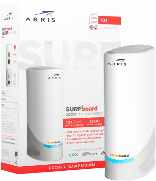 SurfPro Multi-Gig Modem - High-Speed Internet for Your Home Network