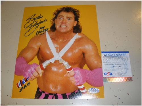 Vintage Wrestling Memorabilia: Brutus The Barber Beefcake Autographed Photo