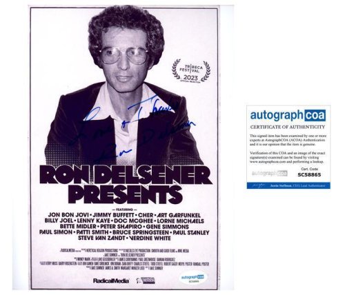 Promoter Signature Series: Ron Delsener