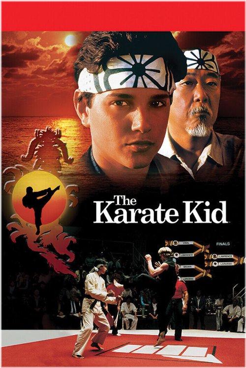 Retro Karate Poster