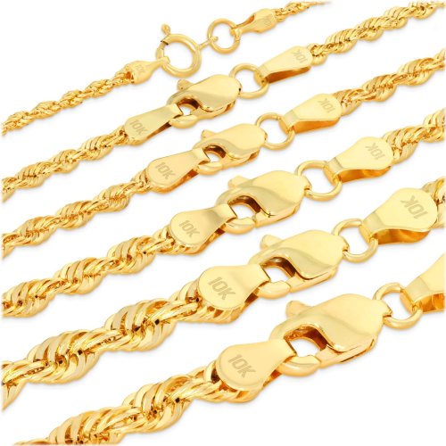 Radiant Rope of Gold Necklace