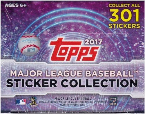 MLB Sticker Collection Box