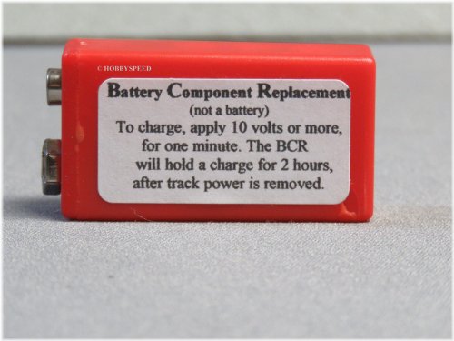 Railroad Engine Battery Replacement - BCR-9V by MTH