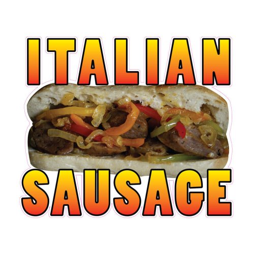 Rustic Italian Sausage Eatery Decals