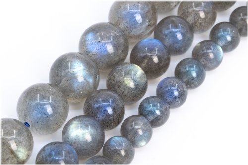 Gray Labradorite Gemstone Beads