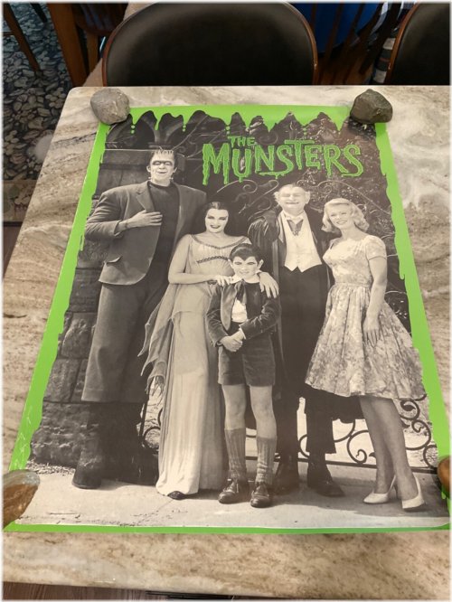 Retro TV Cast Poster